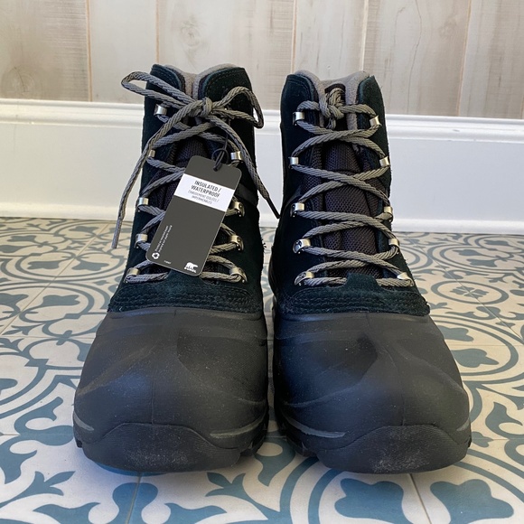 Sorel Buxton Lace Snow Boots in Black Men\'s Size 10.5 main image 2